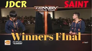 JDCR (Dragunov) vs SAINT (Jack-7) LOSERS FINAL | Tekken 7 World Tour Final Round 2018