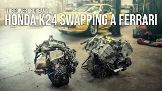 Swapping a Turbo Honda K24 into a Ferrari 308 GTBi:  Let the Build Begin! - Ep. 5