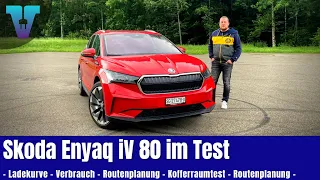 Skoda Enyaq iV 80 - Viel Auto, viel Platz und viele Features [Deutsch 4K] | Vision E Drive #116