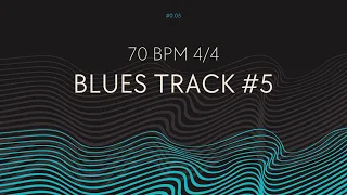 DRUM TRACK # 5 blues 70 bpm 4/4