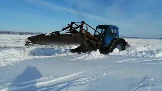 снегозадержание мтз-80