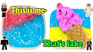 Relaxing Slime Storytime Roblox | Roblox story but main character have a brain