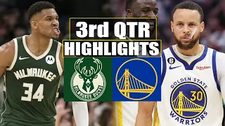 Golden State Warriors vs Milwaukee Bucks 3rd QTR Game Highlights | March 6 | 2024 NBA Season