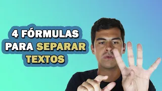 Como SEPARAR TEXTOS AUTOMATICAMENTE no EXCEL