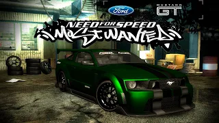 NFS Most Wanted / REDUX MOD 2022/ FORD MUSTANG GT 2005 JUNKMAN TUNING/ 1080p60fps