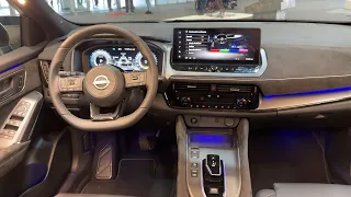 New NISSAN QASHQAI 2025 FACELIFT - impressive NEW AMBIENT LIGHTS & digital cockpit views