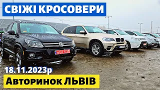 ЦІНИ НА КРОСОВЕРИ /// Львівський авторинок /// 18 листопада 2023 р. #автопідбір #автобазар