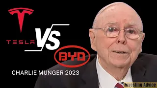 Why Charlie Munger BETS on BYD and NOT TESLA | DJ 2023 【C:C.M 276】