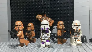 Airborne Infiltration (Full Episode) - Lego Star Wars the Clone Wars Stop Motion