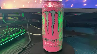 #monster  ultra rosa energy drink review