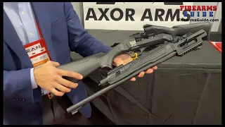 Axor Arms Pump & Semiautomatic FOLDING Shotguns - Crazy Backpack Shotguns with Picatinny Rail