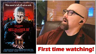 More hooks! HELLRAISER 3 reaction video! (first time watching)