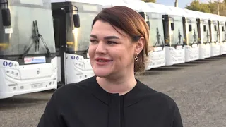 Более 400 новых автобусов приехали в Крым