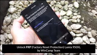 How to bypass FRP (Factory Reset Protection) Lumia 950XL using InteropTools