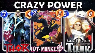 Dominating rank with this INSANE Thor Deck!!