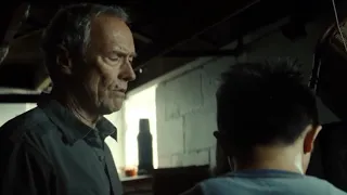 Gran Torino (2008) Thao Locked In Basement Scene Subtitled Spanish