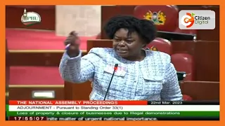 'Don't be pre-occupied with Uhuru, he is a man,' MP Millie Odhiambo fires at MP Kimani Ichung'wa