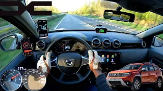 2022 Dacia Duster TCe 100 ECO-G | POV TOP SPEED & ACCELERATION