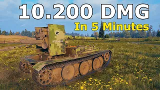 World of Tanks Grille 15 - 10,200 Damage In 5 Minutes