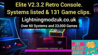 The Best Retro Emulation Console I have owned - Elite V.2.3.2.