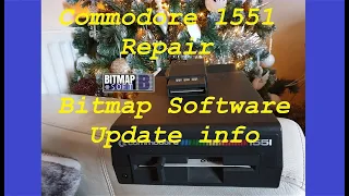 Commodore 1551 Repair & Bitmap Software info you dont want to miss this :)