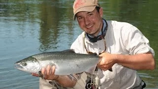 Fliegenfischen in Alaska/King Point Lodge/Lake Creek