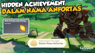 HIdden Achievement Dalam nama Anfortas【Genshin Impact】