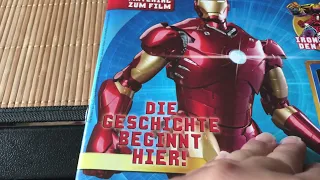 Unintentional ASMR: News-stand Magazine and Iron Man MK 3 Helmet Construction