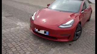 Schnellste Serienautos der Welt: Tesla Model 3 4WD. Test und Probefahrt. Erfahrungen und Tipps.