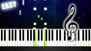 Flea Waltz - Flohwalzer - EASY Piano Tutorial by PlutaX