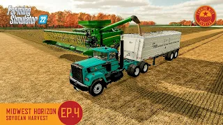 Soybean Harvest | FS22 Midwest Horizon | Ep. 4