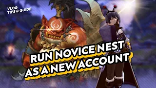 Nest Run for Novice Beginner as a Fresh Account Tips & Guide VLOG - Dragon Nest SEA