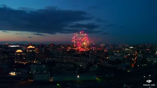 Салют на день города Новосибирск 30.06.19