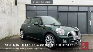 2012 MINI Hatch 1.6 Cooper (Chili Pack)