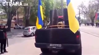 Украинцы на Куликовом поле включили немецкие речёвки времён ВОВ о соблюдении карантина