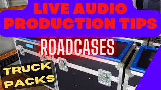 Road Cases, Cable Trunks, and Racks for Live Sound ( Live Audio Production )