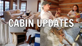 Vlog: CABIN UPDATES! Dealing With Emotions, Cozy Morning With Us, Pillow Talk | Julia&Hunter Havens