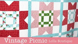 Vintage Picnic Quilt Pattern by Lella Boutique – Fat Quarter Shop