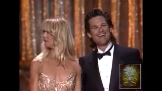 Goldie Hawn thinks Kurt Russell is going to propose LIVE at the Academy Awards!