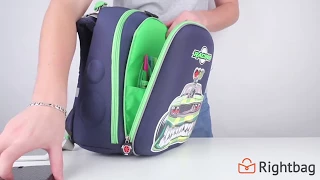 Школьный рюкзак Grizzly RA-669-2 - видеообзор от Rightbag.ru