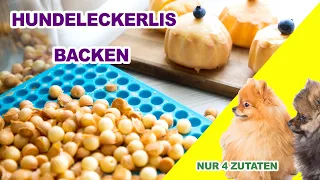 DIY Hunde Leckerlis selber backen einfaches Grundrezept #backen #DIY #hunde #dog #tasty #pomeranian