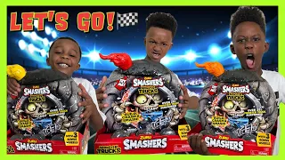 ZURU SMASHERS MONSTER WHEELS TOY REVIEW AND PRETEND PLAY ADVENTURE!