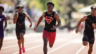 Rodrick Pleasant Clocks Fastest 100m All-Conditions Time In California HISTORY!