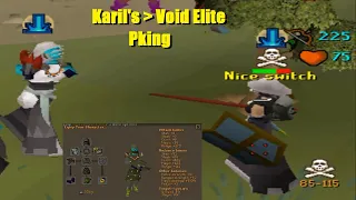 Karil's To Void Elite Swap Pking With Maxed Rigour.