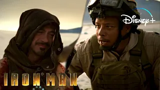 Iron-Man 1 | Tony And Rhodes Reunite Again Scene | Disney+ [2008]