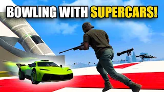 BOWLING WITH SUPERCARS! | GTA 5 THUG LIFE #378