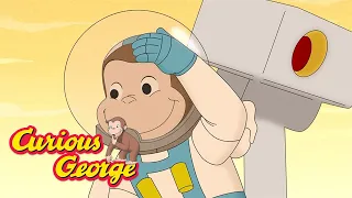 George Goes to Mars 🐵 Curious George 🐵 Kids Cartoon 🐵 Kids Movies