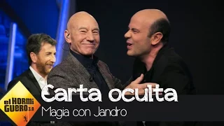 Jandro deja sin palabras a Patrick Stewart con uno de sus trucos de magia - El Hormiguero 3.0