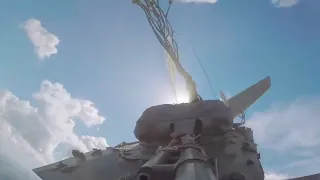 Russia MOD - BTR-MDM Shell Airborne Infantry Carrier Vehicle Air Drop With Soldiers Inside [1080p]