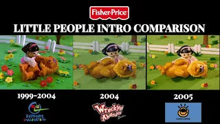 Fisher Price Little People Stop Motion Series Intro Comparison